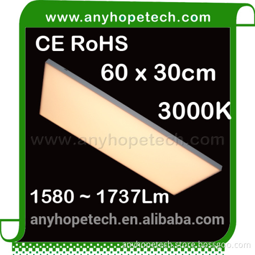 Super brightness good price 600x300 frameless led panel
